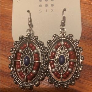 New. Delicate Beauty Bead Dangle Earrings